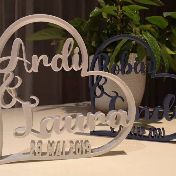 Décoration mariage 3D 2