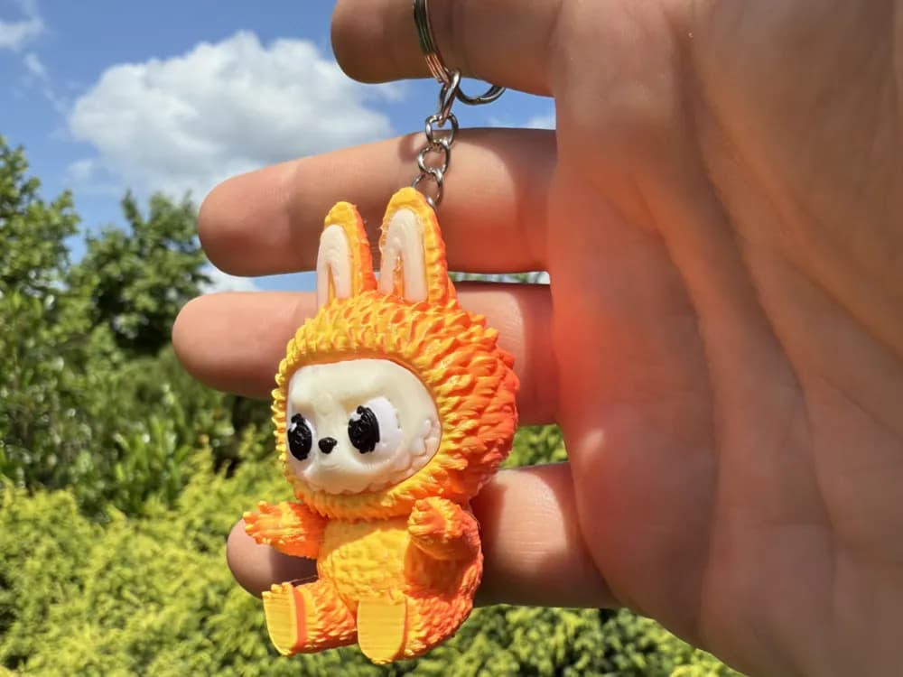 Porte-clés Labubu 3D (5,5 cm)