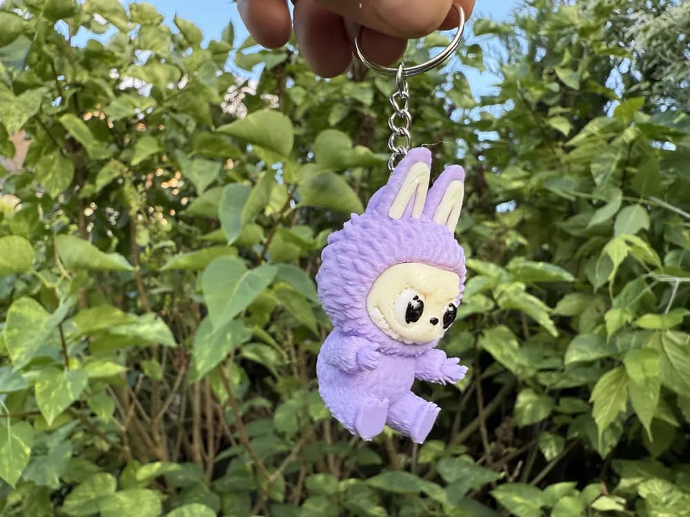 Porte-clés Labubu 3D (5,5 cm) - Image 2