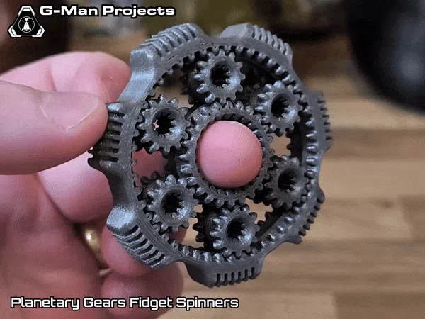 Spinner Engrenages Planétaires pour Doigt
