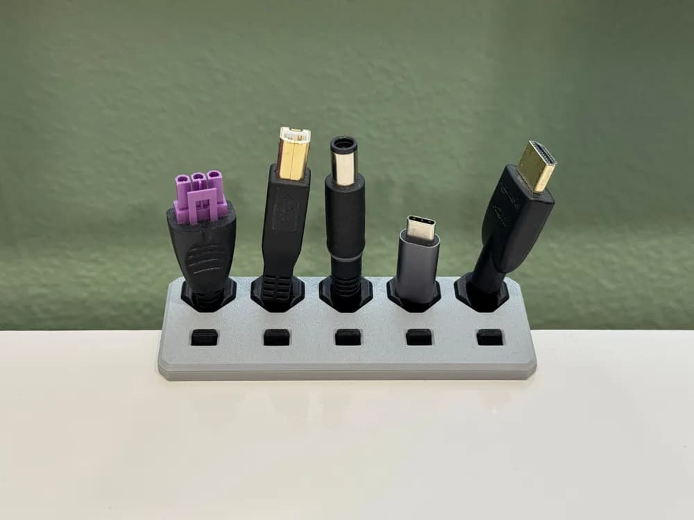 Organisateur de Câbles de Bureau avec Pince - Image 3