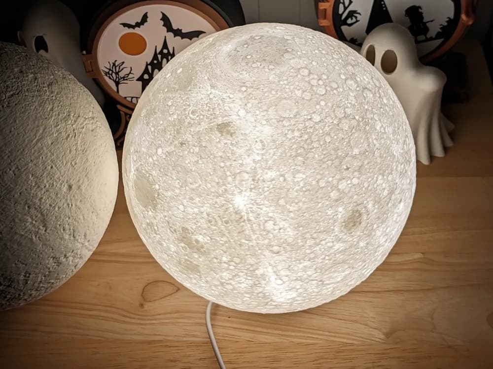Globe Lune pour Lampe LED - Image 2