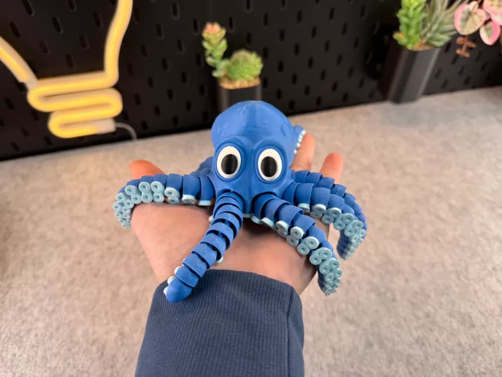 Pieuvre Articulée Mignonne