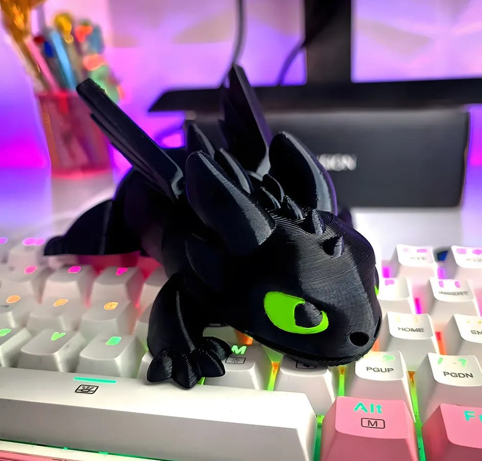 Dragon Krokmou Articulé - Image 3