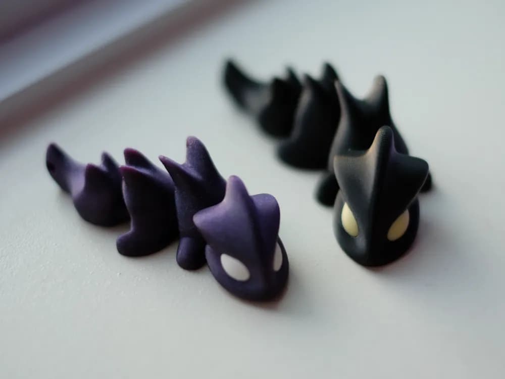 Mini Dragon Articulé (Aimant/Porte-clés)