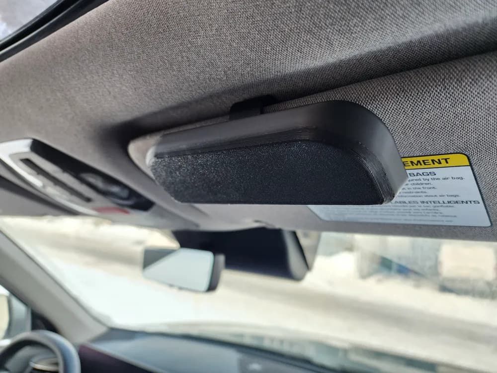 Clip Rangement Lunettes Pare-Soleil - Image 2