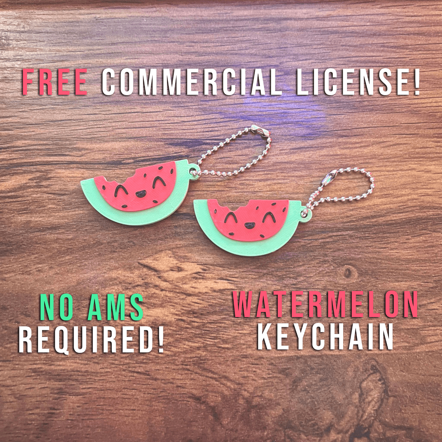 Mignon Pastèque Porte-clés