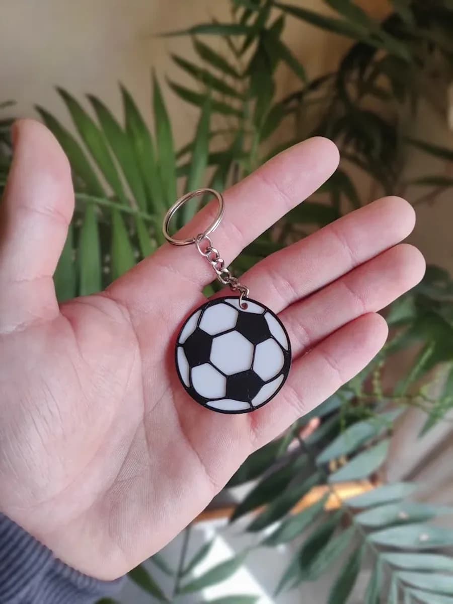 FootBallon Ballon Porte-clés with Relief - Image 2