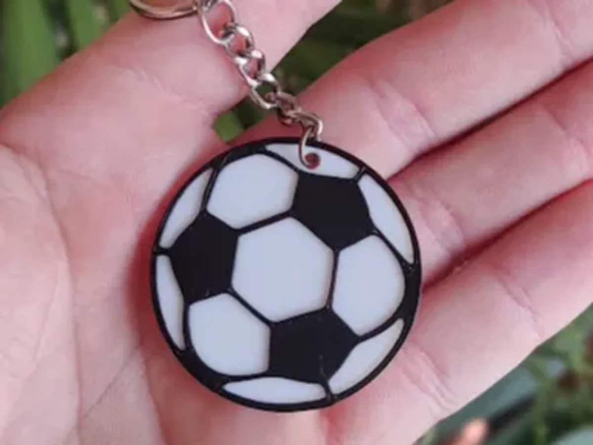 FootBallon Ballon Porte-clés with Relief - Image 3