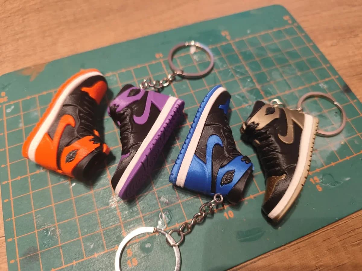 NIKE AIR JORDAN 1 inspired Porte-clés (new version)