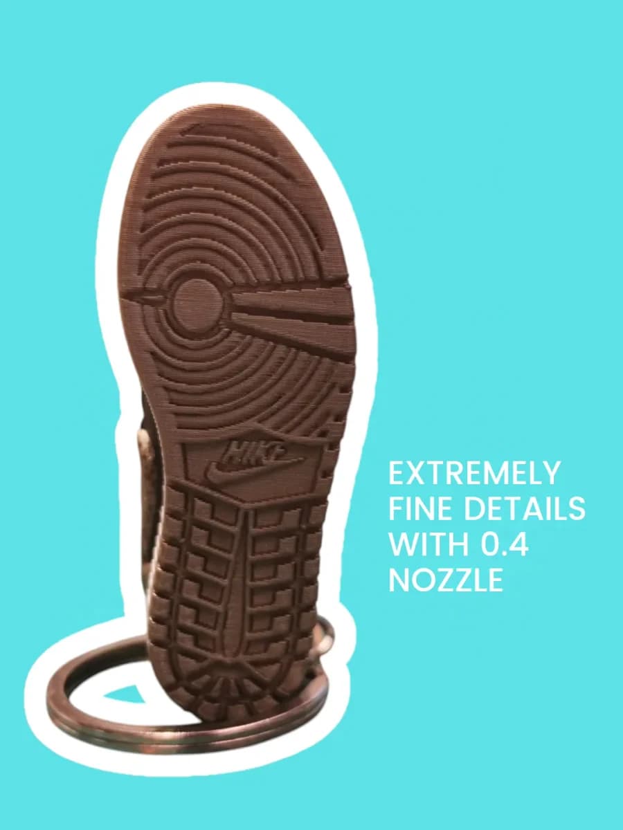 NIKE AIR JORDAN 1 inspired Porte-clés (new version) - Image 3