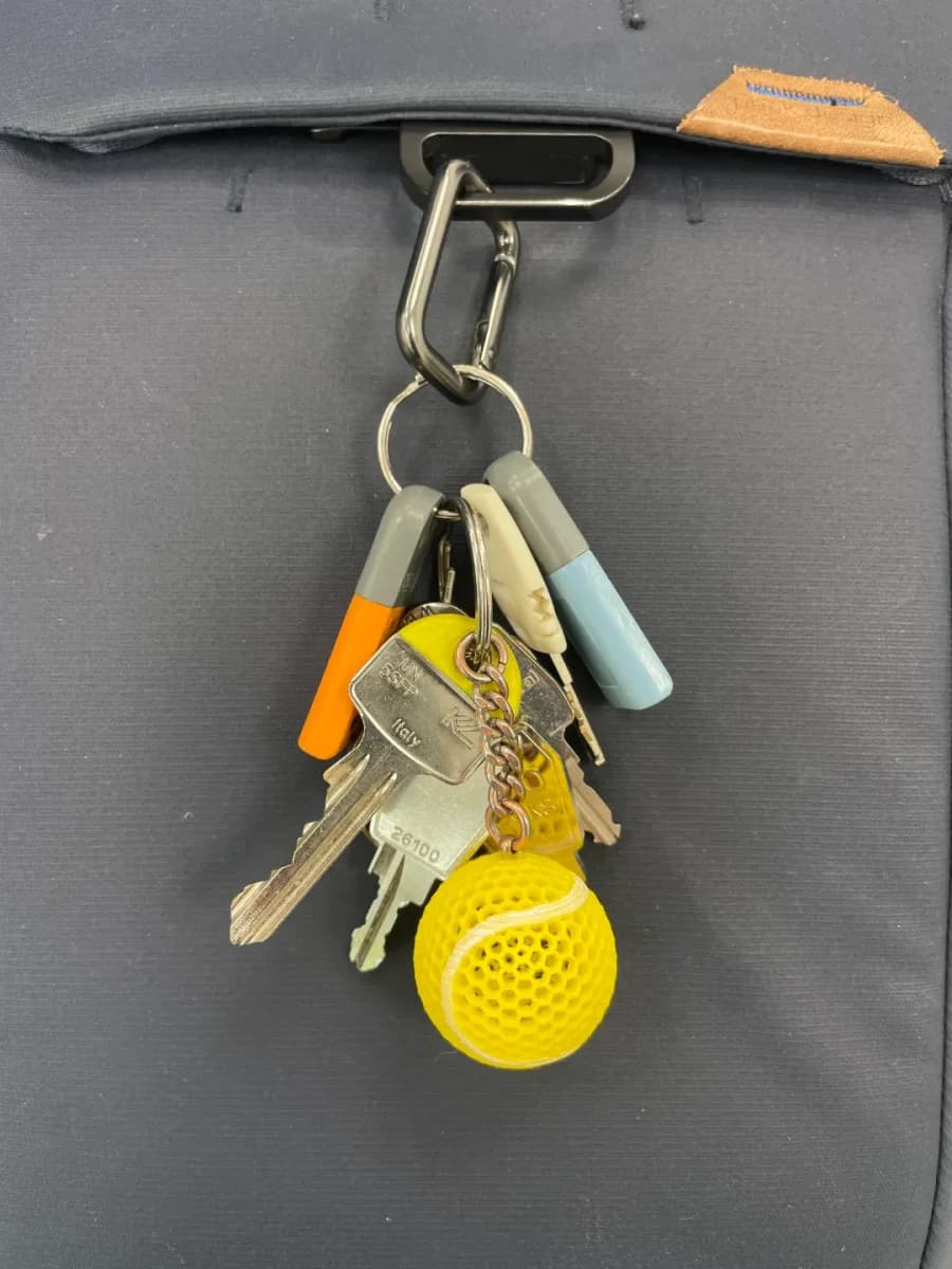 Porte-clés Tennis Ballon airless - Image 4