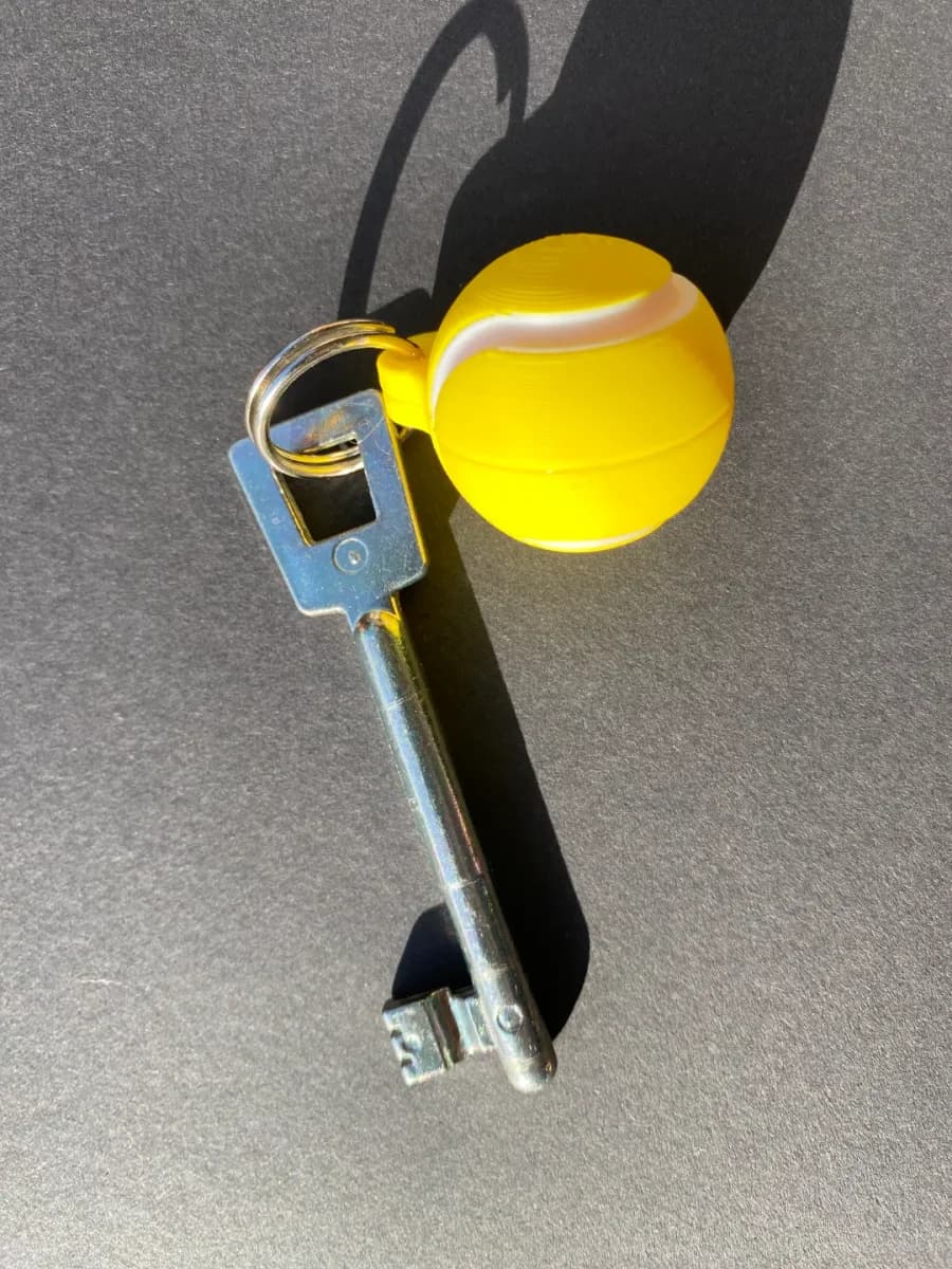 Tennis Ballon Porte-clés - Image 2