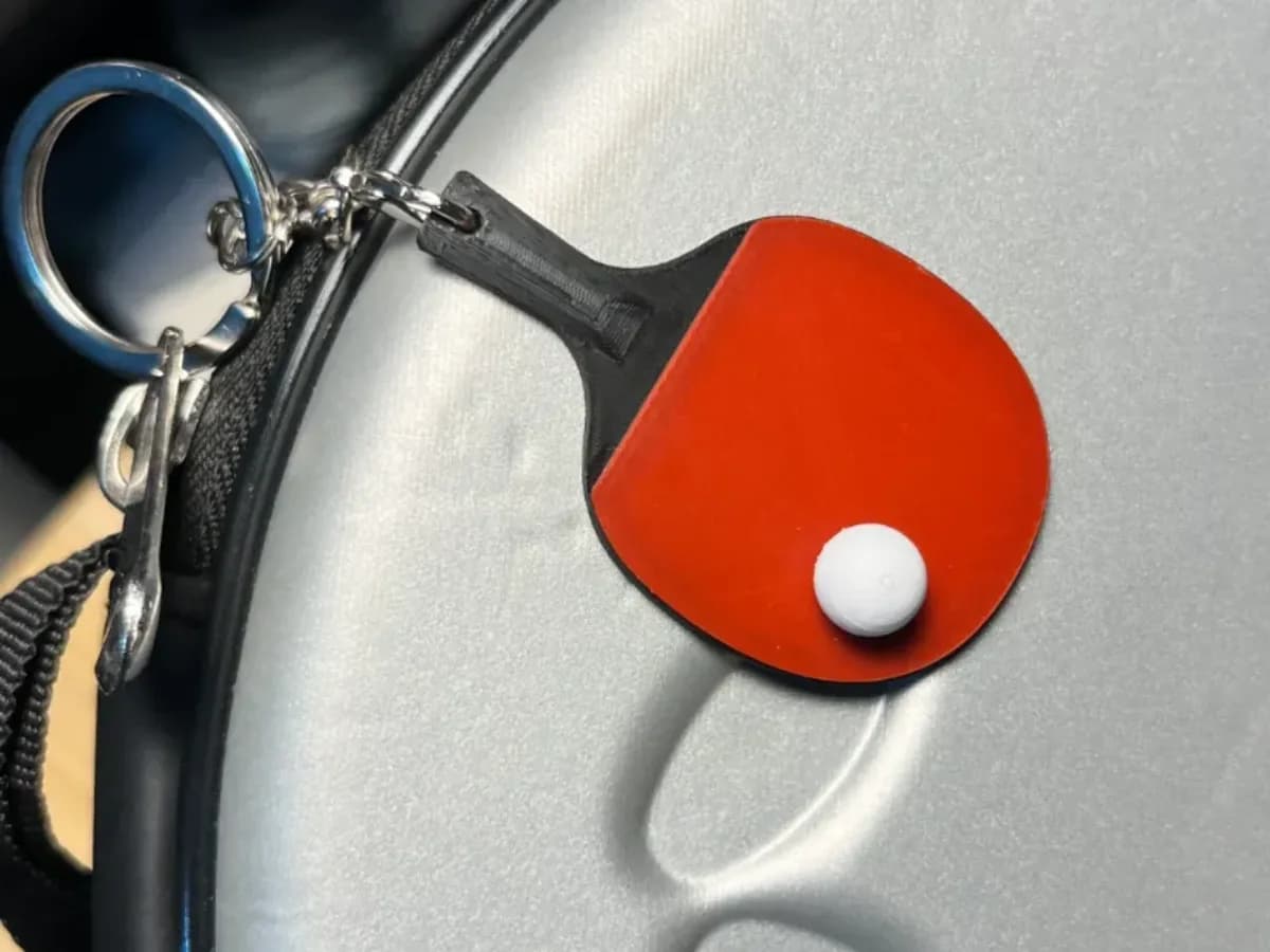 Ping pong Ballon Porte-clés