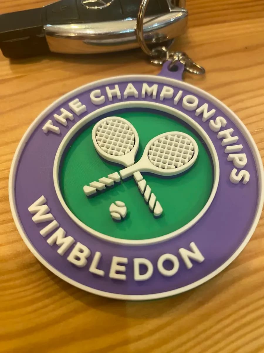 Wimbledon Tennis Porte-clés - Image 3