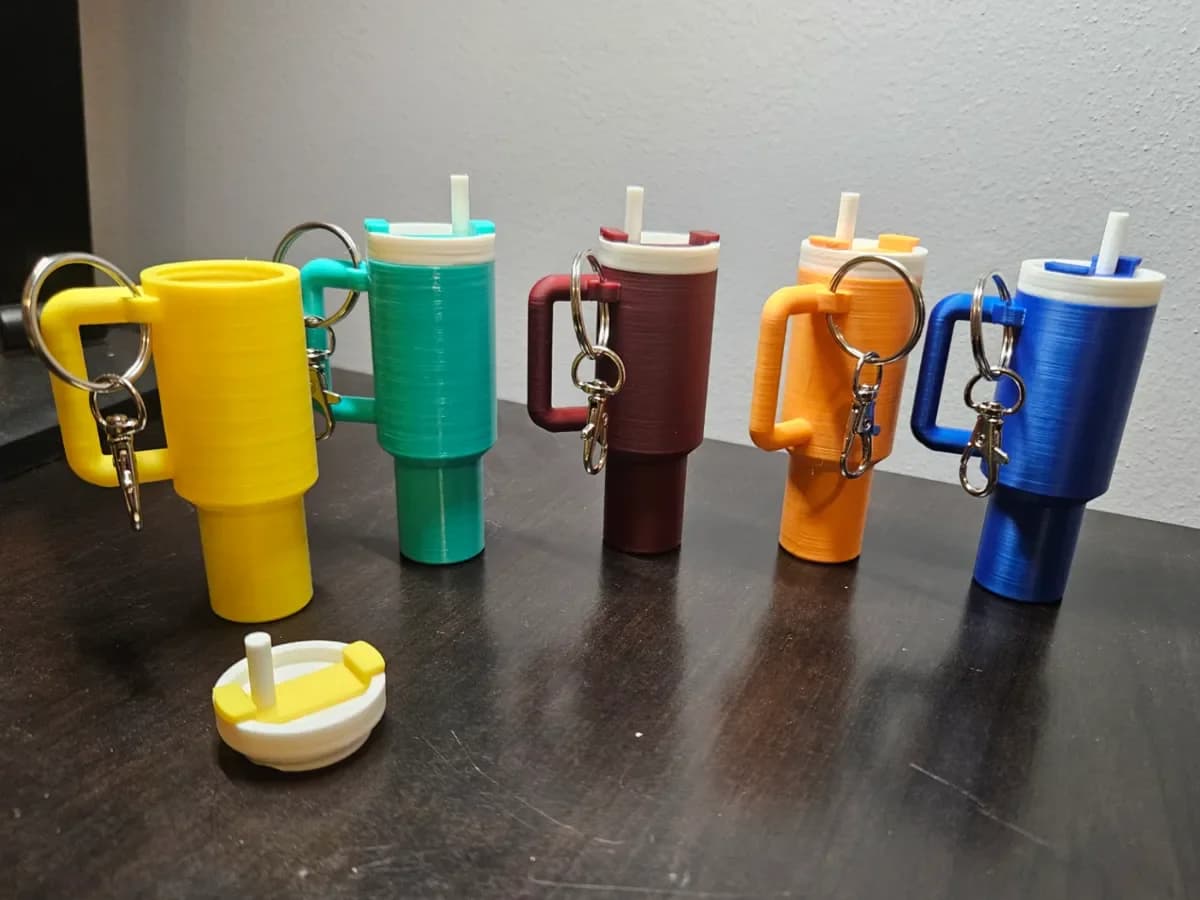 Stanley Gobelet Inspired Porte-clés Chapstick Support