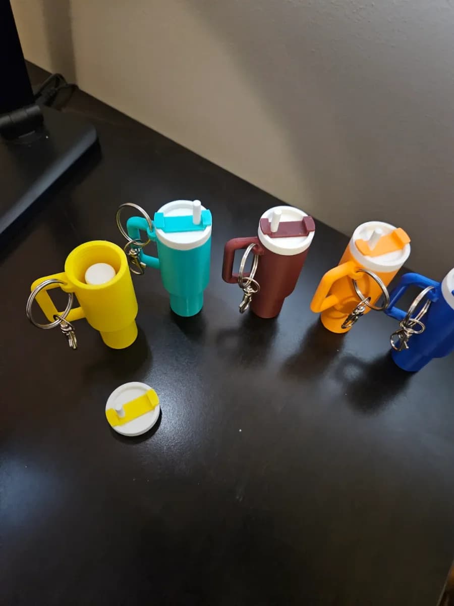 Stanley Gobelet Inspired Porte-clés Chapstick Support - Image 3