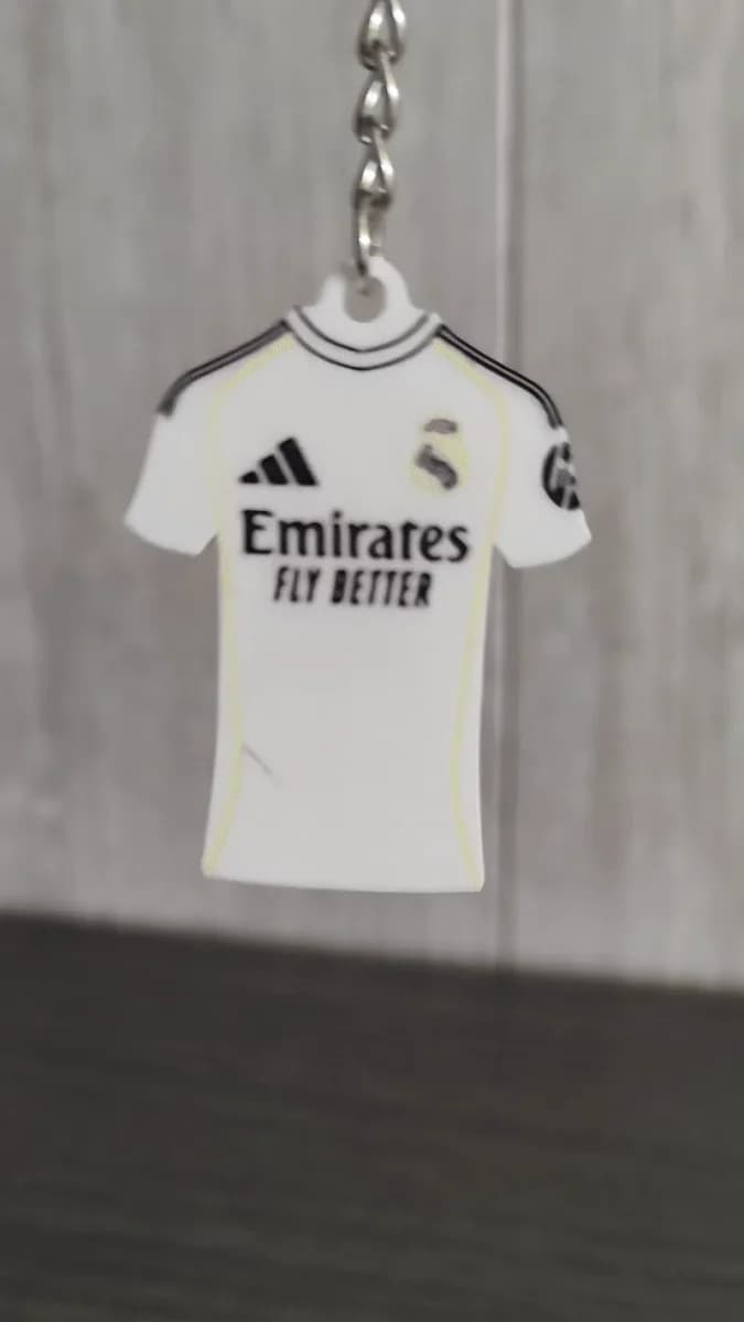 Mbappé Real Madrid jersey Porte-clés - Image 2