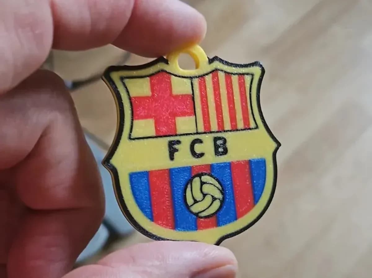 Barcelona FC double-sided Porte-clés - Image 4
