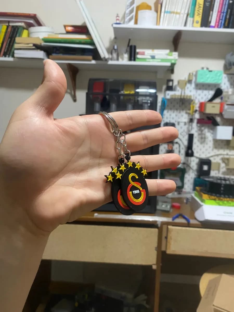 5 Star Galatasaray Logo Porte-clés - Image 4