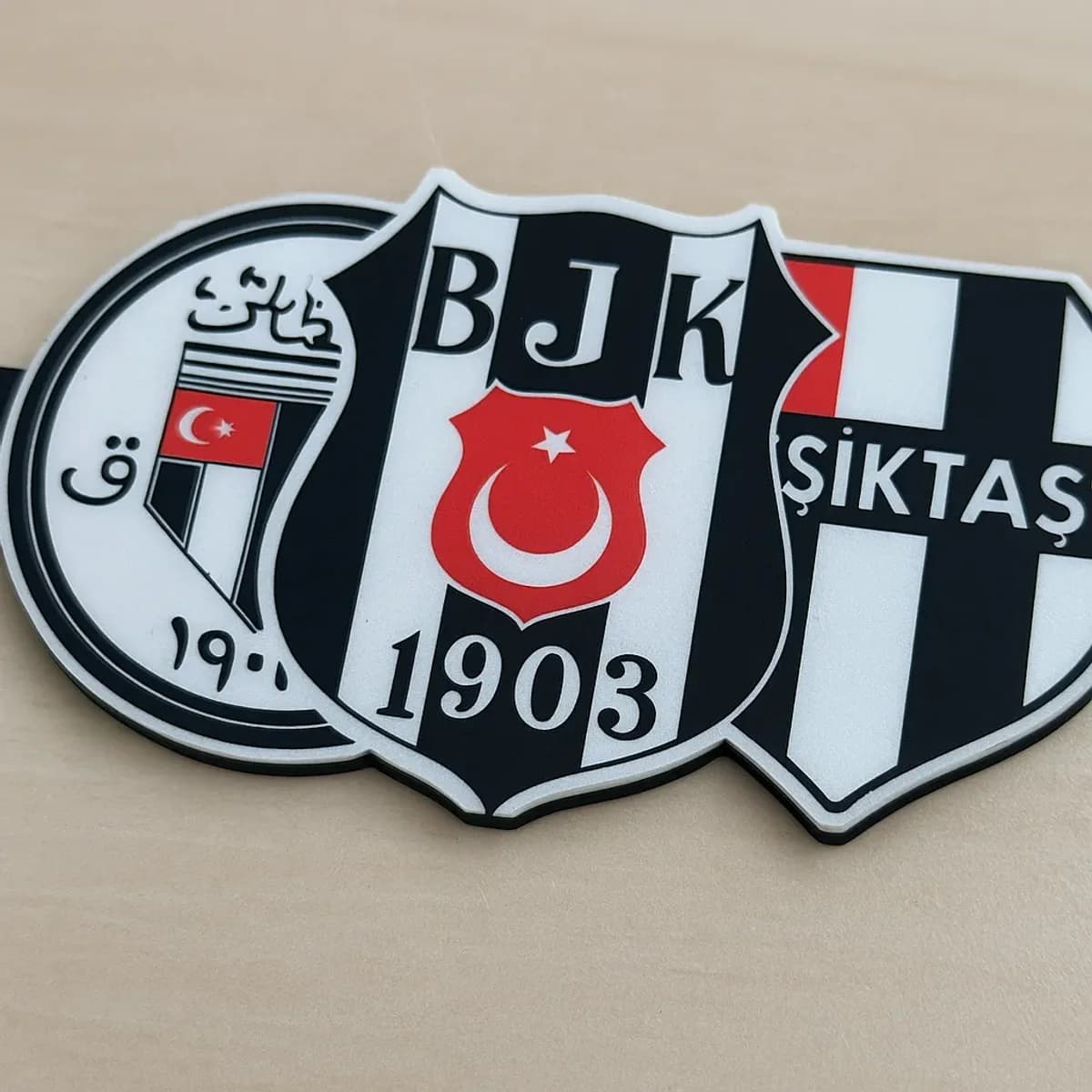 Besiktas Club de Football Badge Porte-clés - Image 3