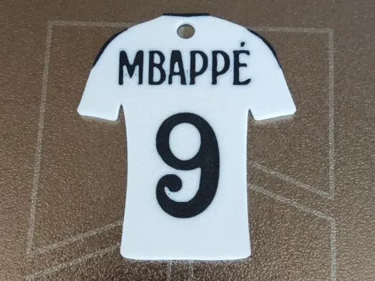 Mbappe Real Madrid Porte-clés
