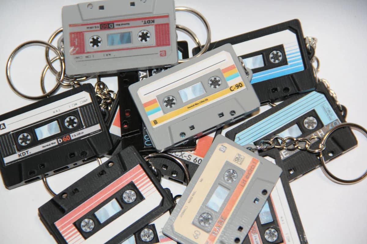 Mini Porte-clés Cassette - Image 5