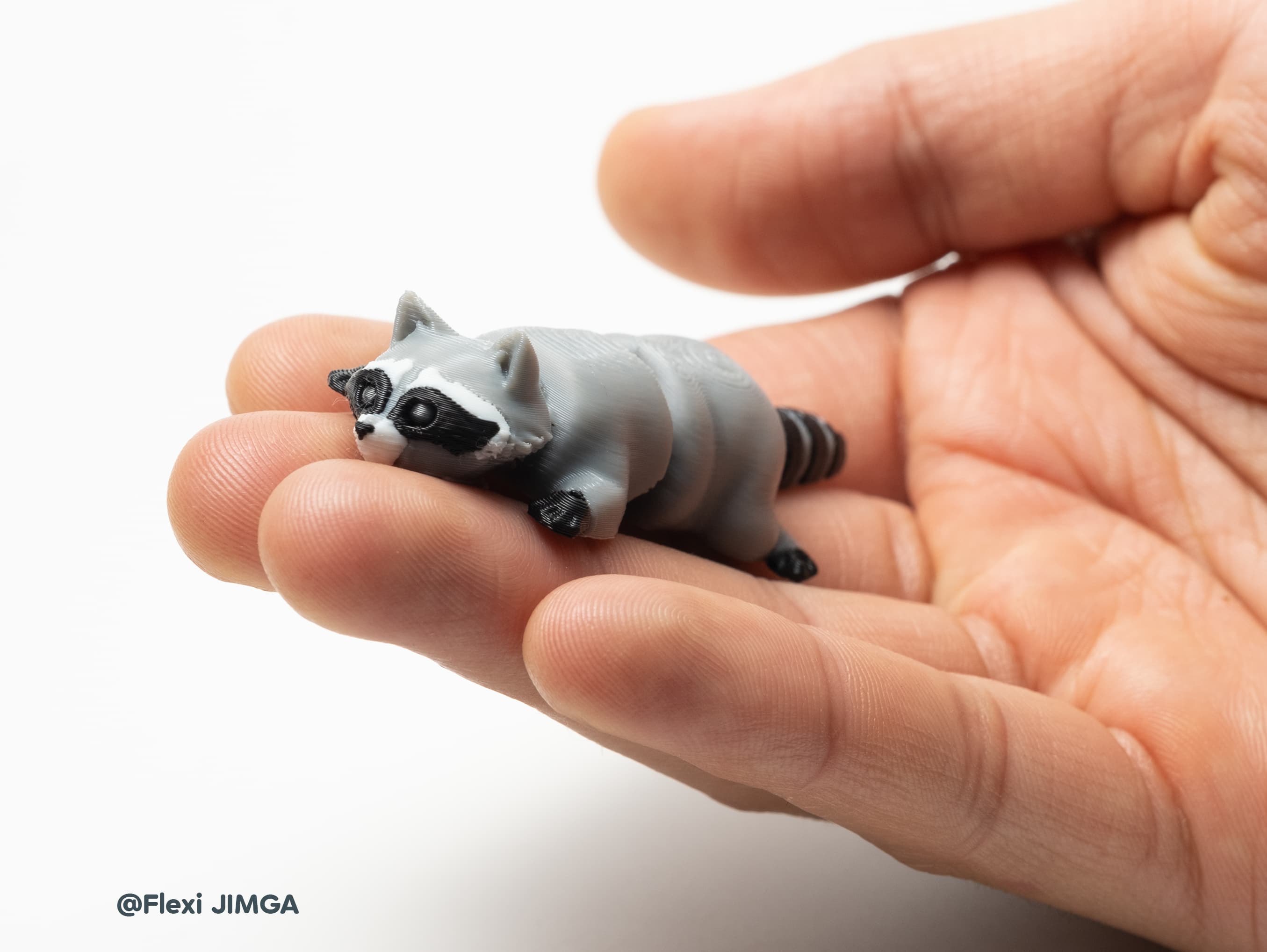 Porte-clés Raton Laveur Articulé - Image 2