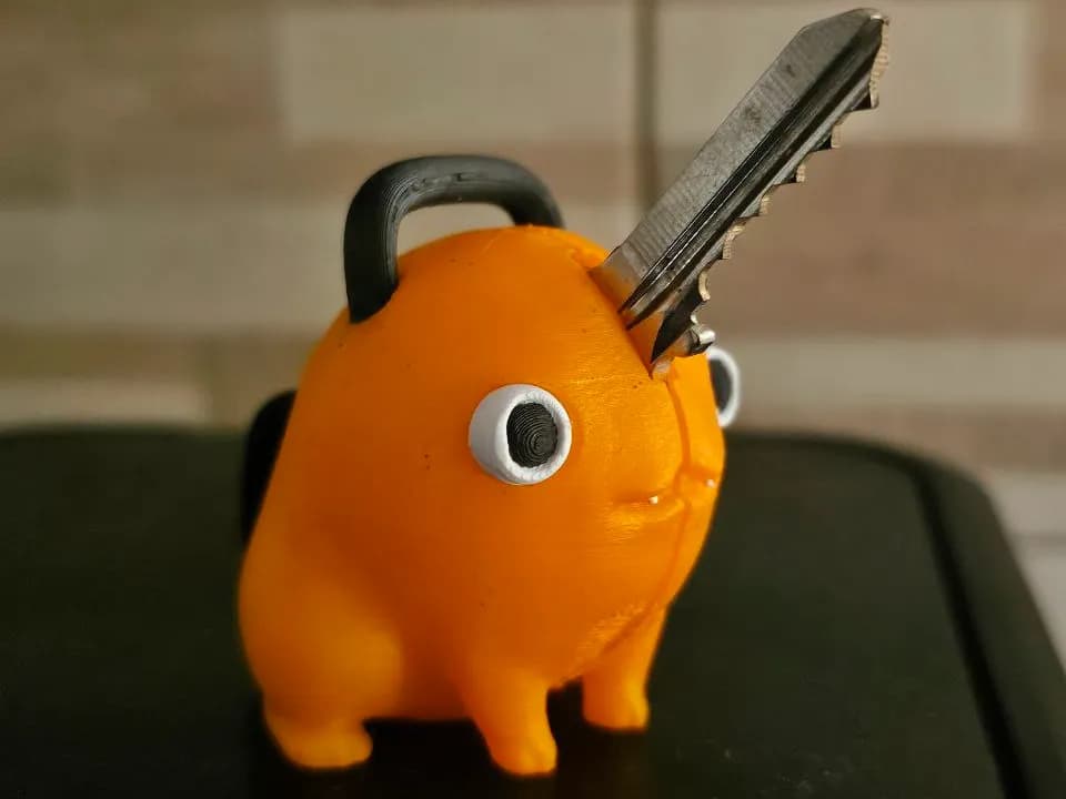 Pochita cover clé