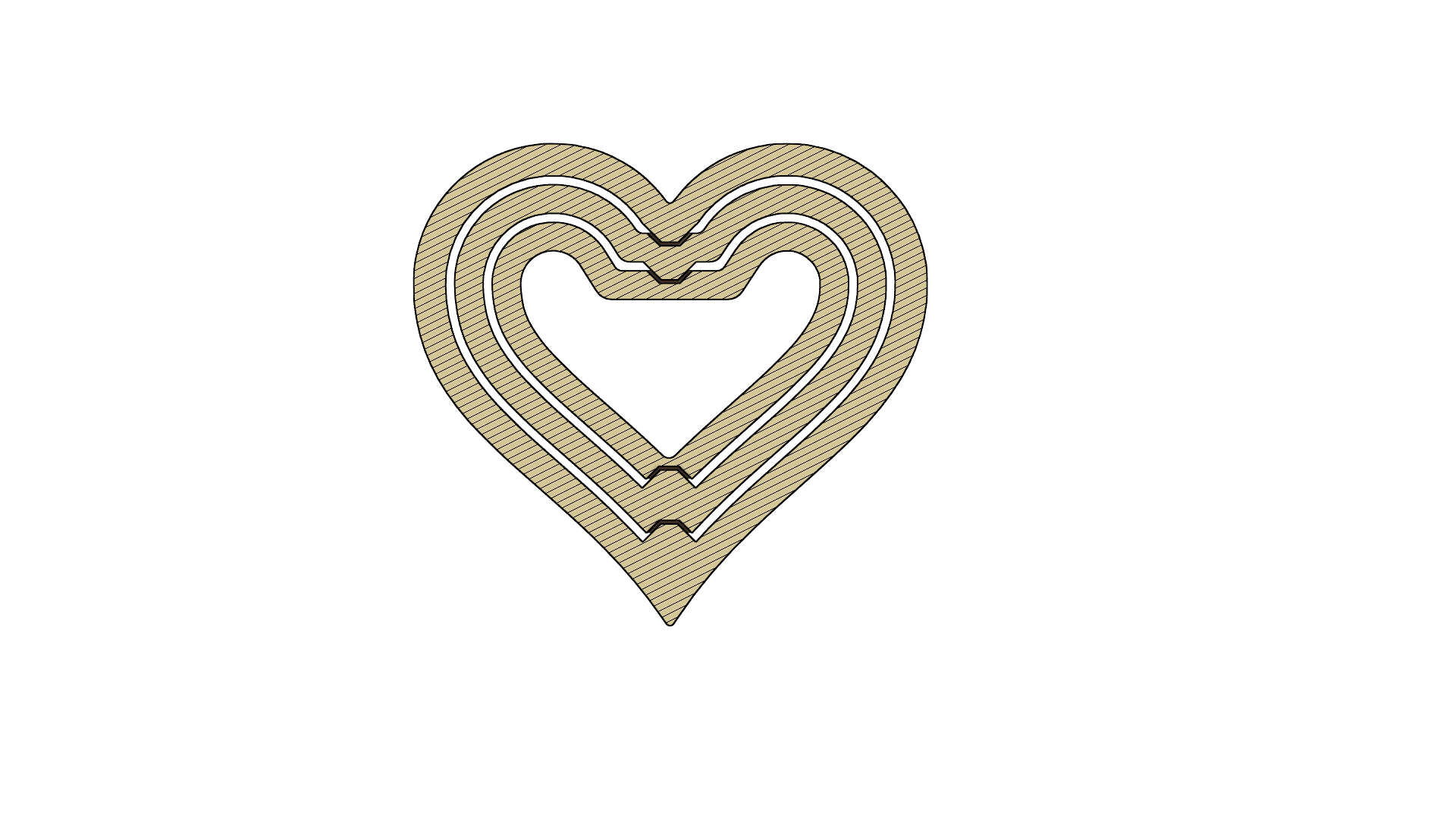 Porte-clés Cœur Gyro - Image 4