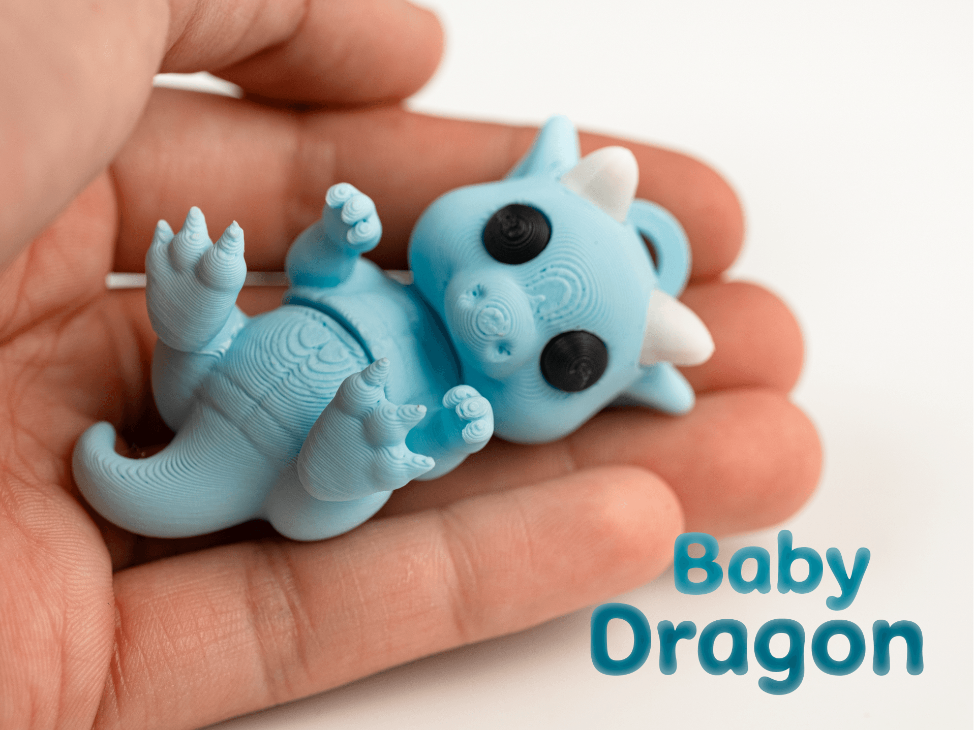 Tiny Flexible Dragon - Articulé Porte-clés