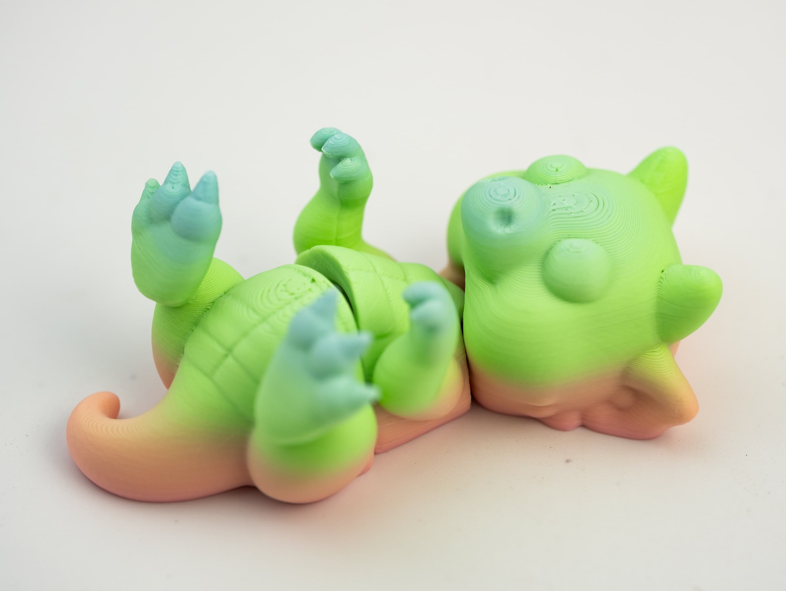 Tiny Flexible Dragon - Articulé Porte-clés - Image 3