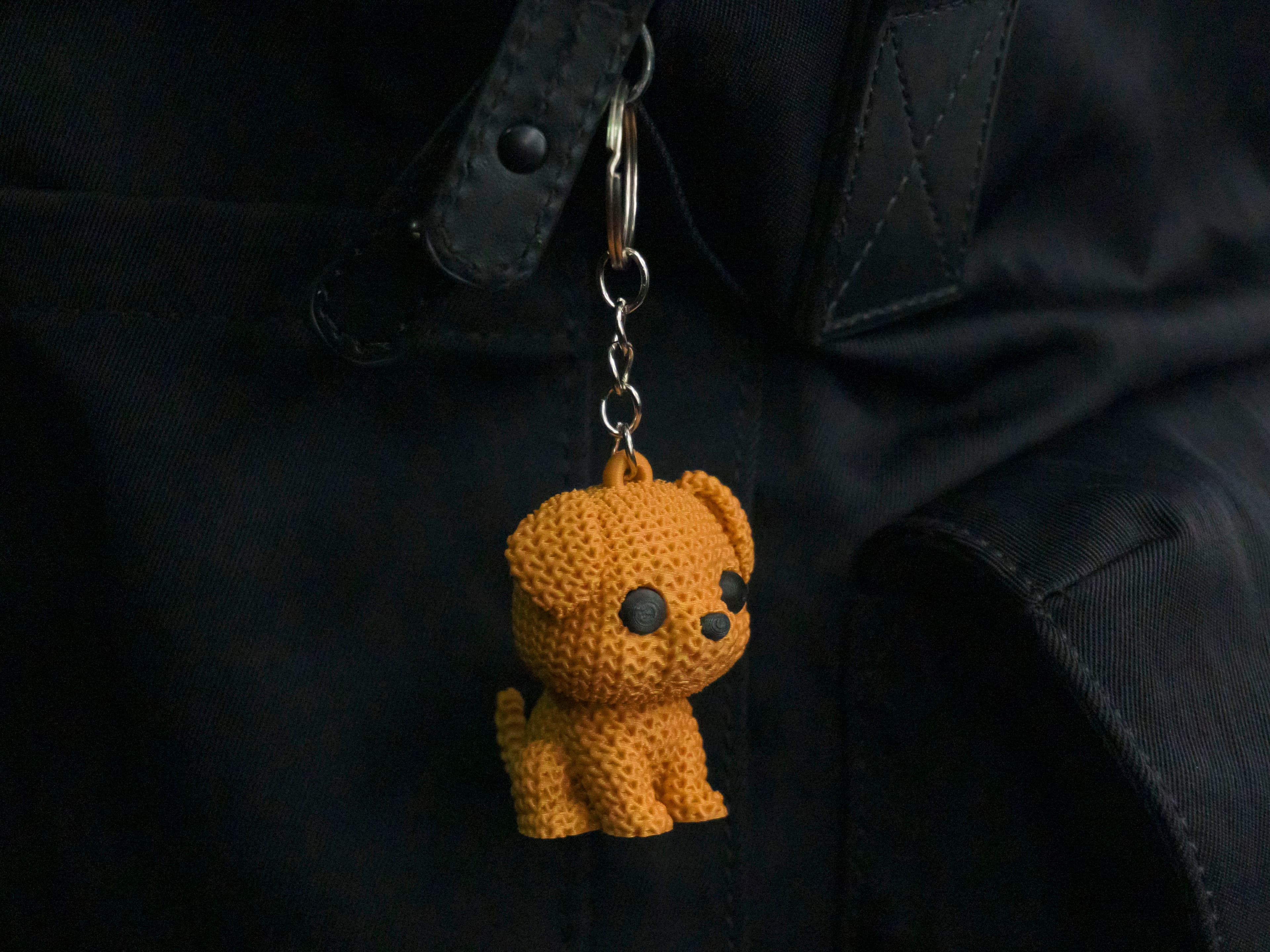 Knitted Puppy Porte-clés - No - Image 5