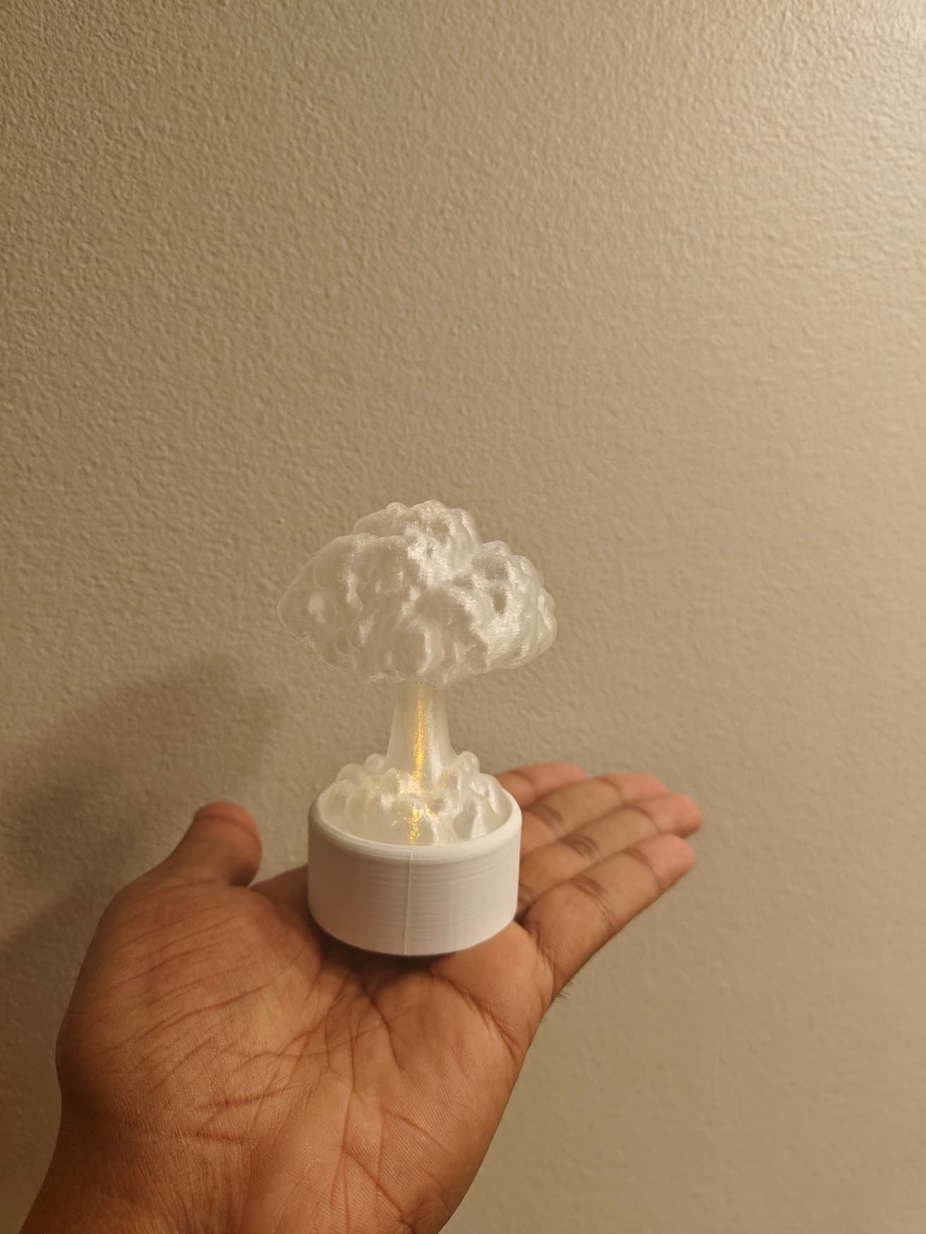 Nuclear Mushroom Cloud LED Tea Veilleuse Candle Lampe - Image 4