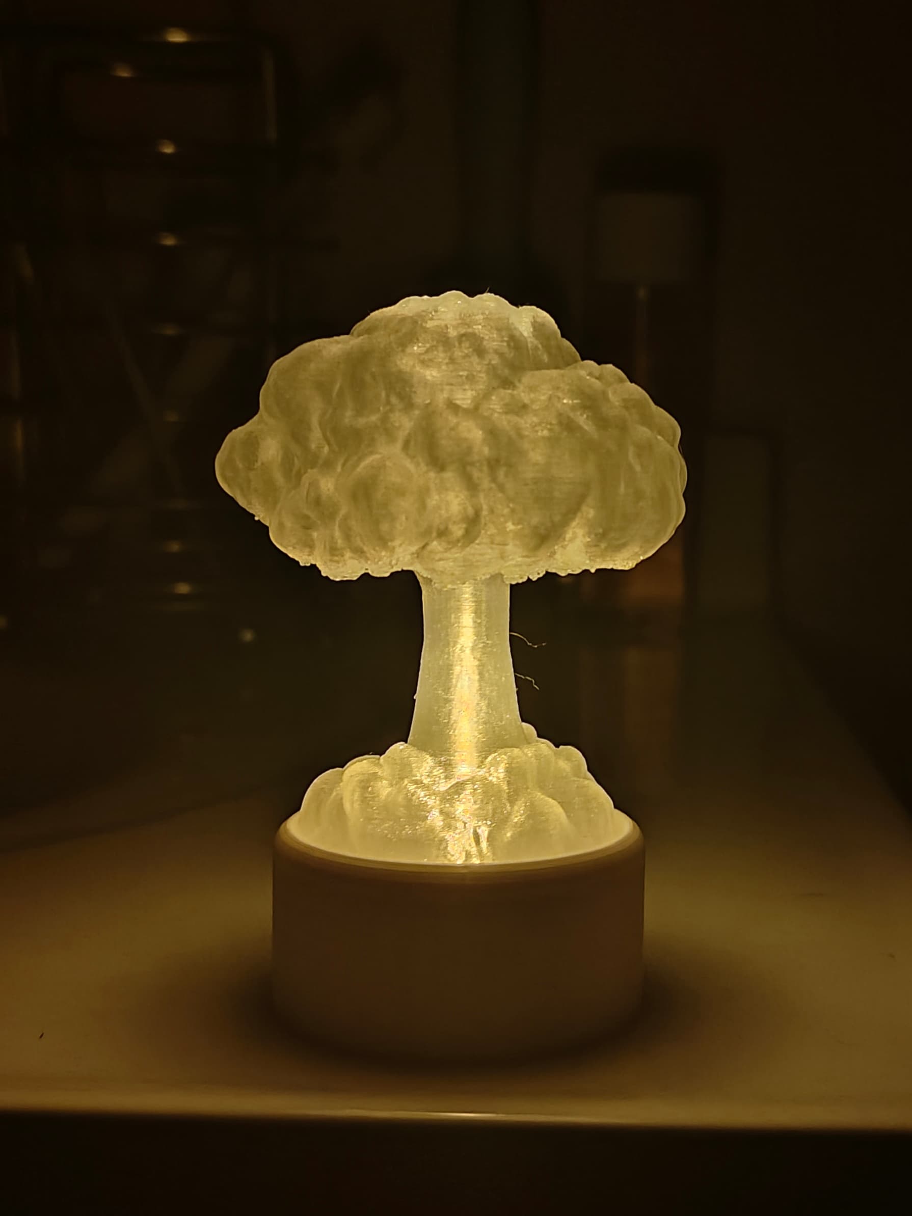 Nuclear Mushroom Cloud LED Tea Veilleuse Candle Lampe - Image 5