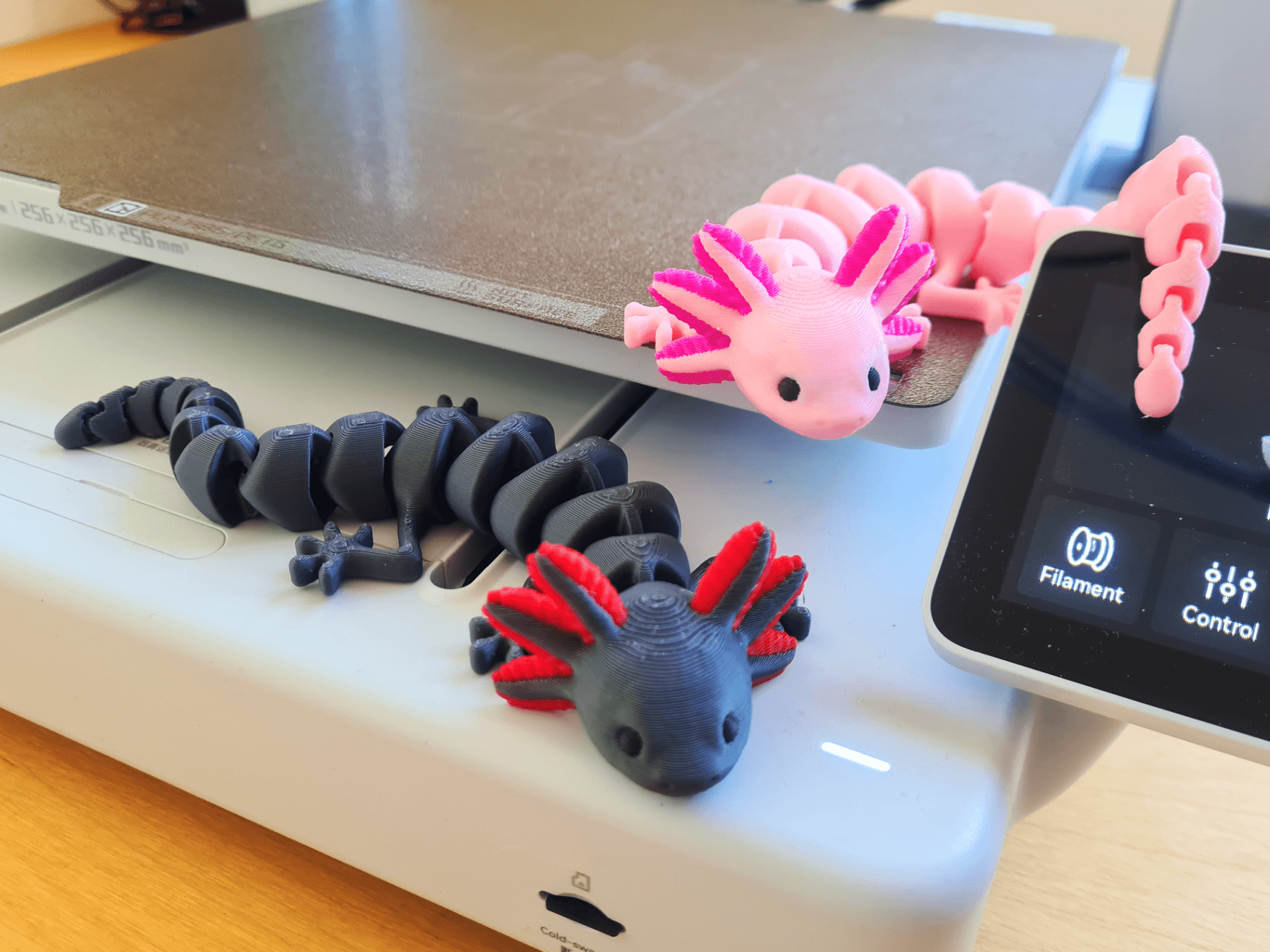 Porte-clés Axolotl Flexi Articulé - Image 5