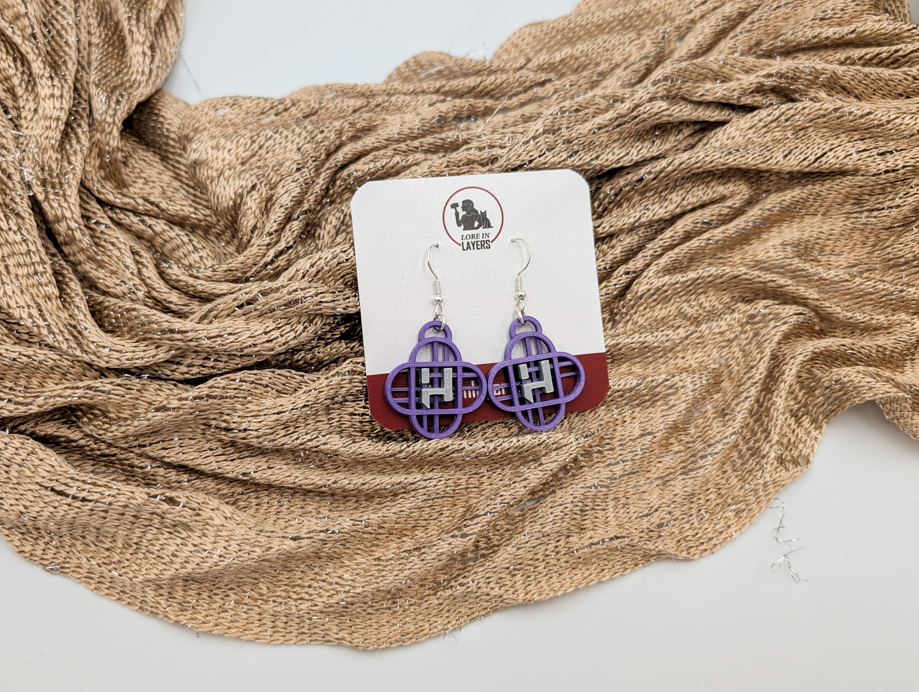 Huntrix Inspired Earrings Charm Or Porte-clés - Image 3