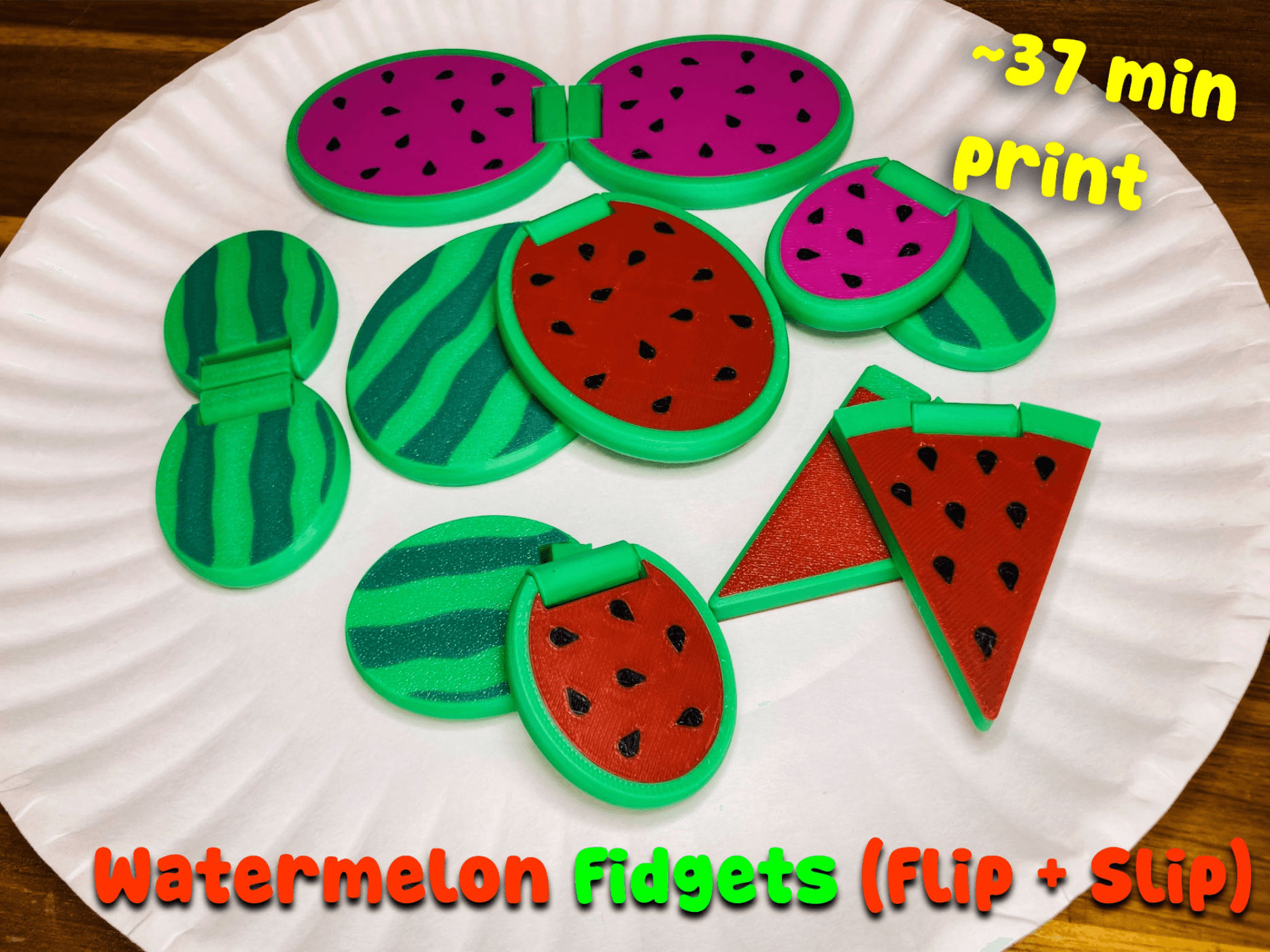 Fidget Pastèque Quartier