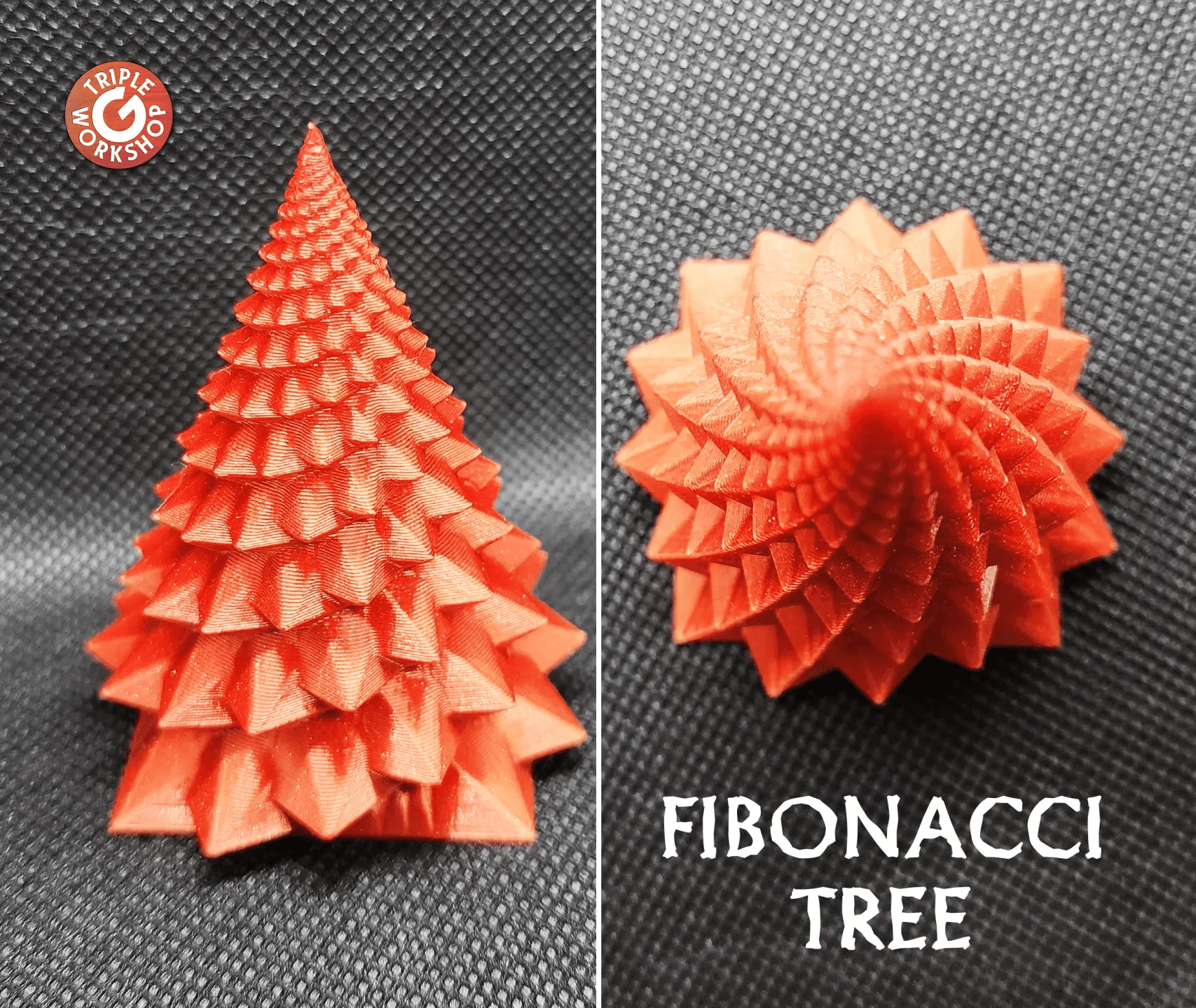 Fibonacci Spiral Trees