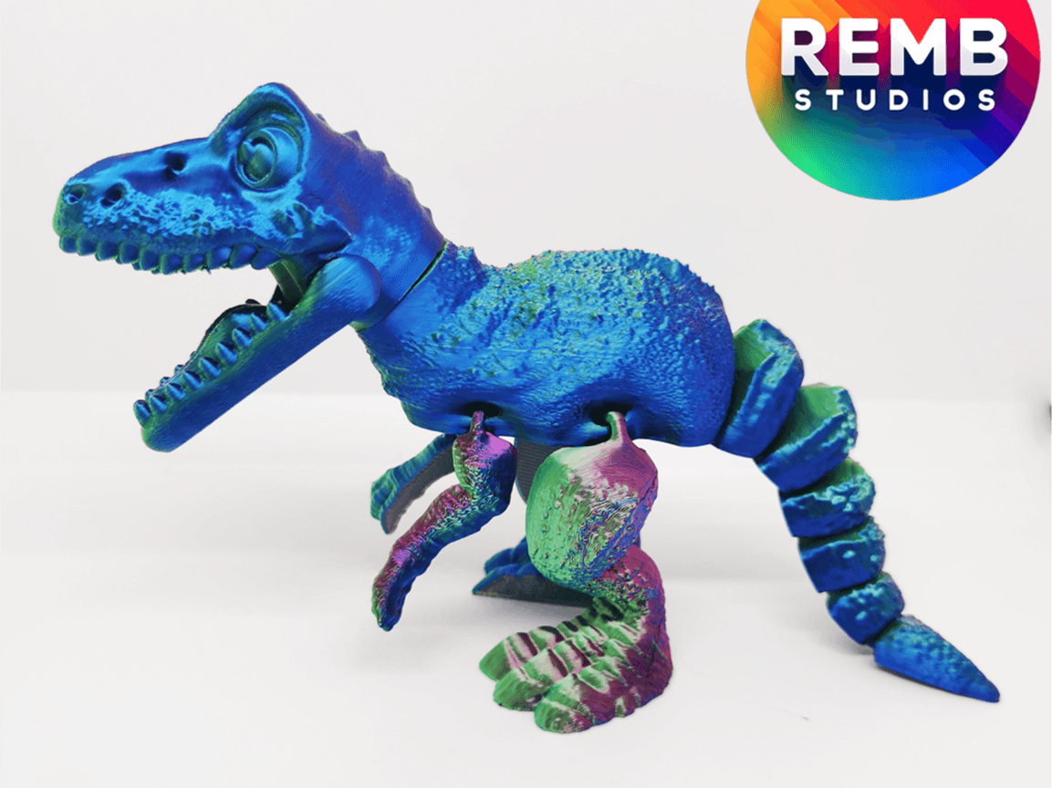 Flexible T-rex Dinosaure Articulé Trex