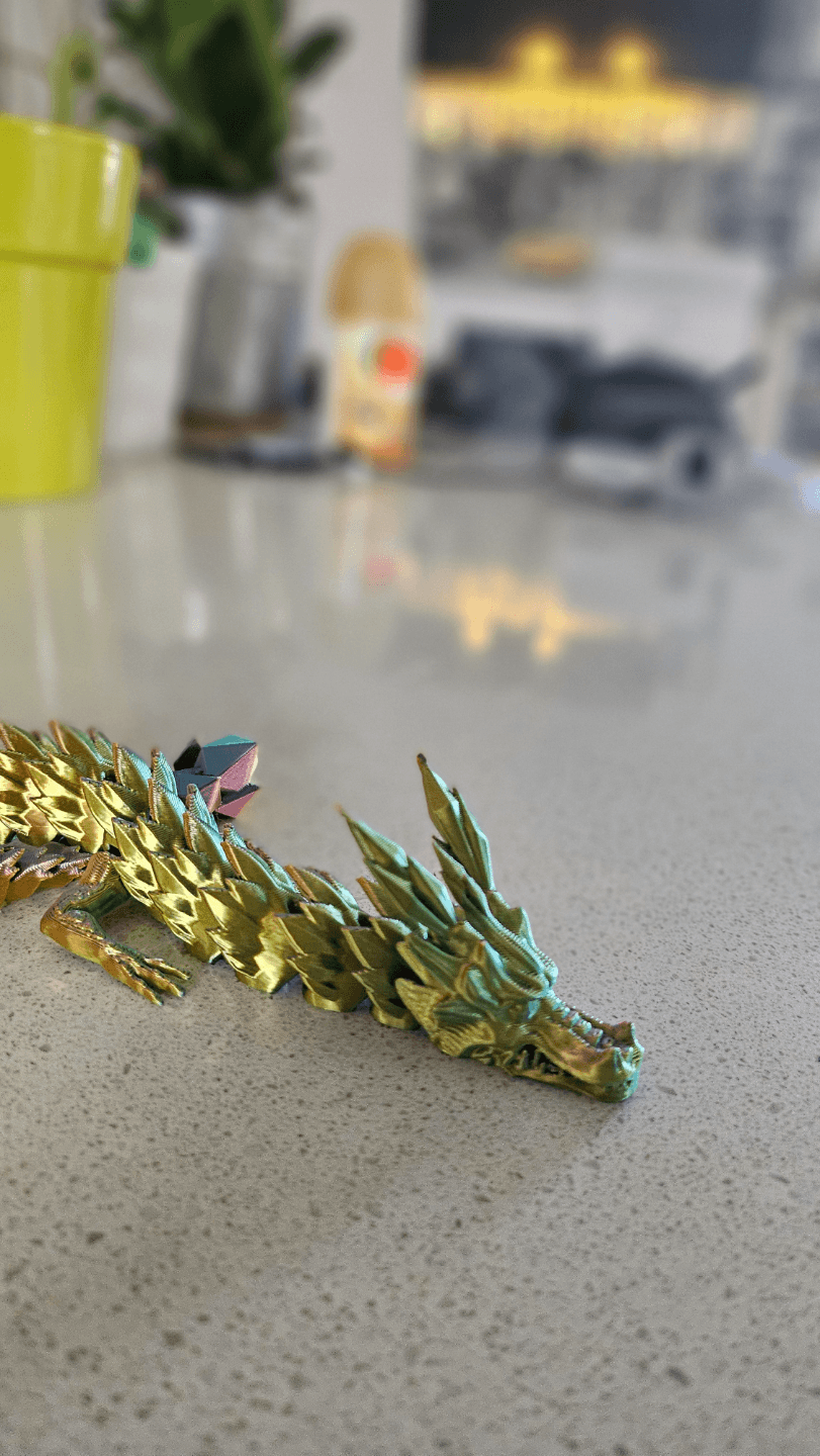 Flexible Long Dragon Crystal Tail - Image 2