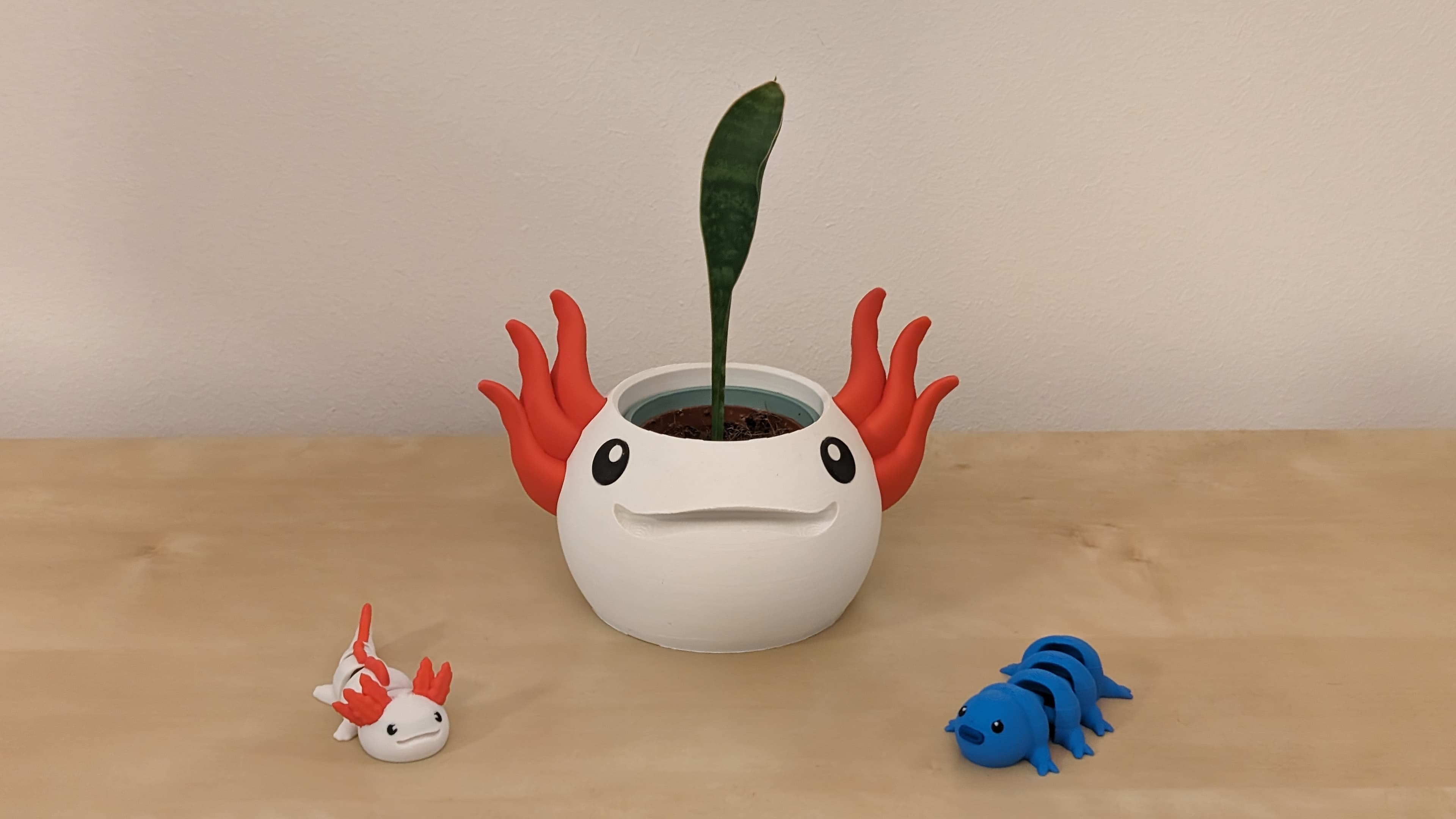 Porte-clés Axolotl Figure Articulé - Image 5