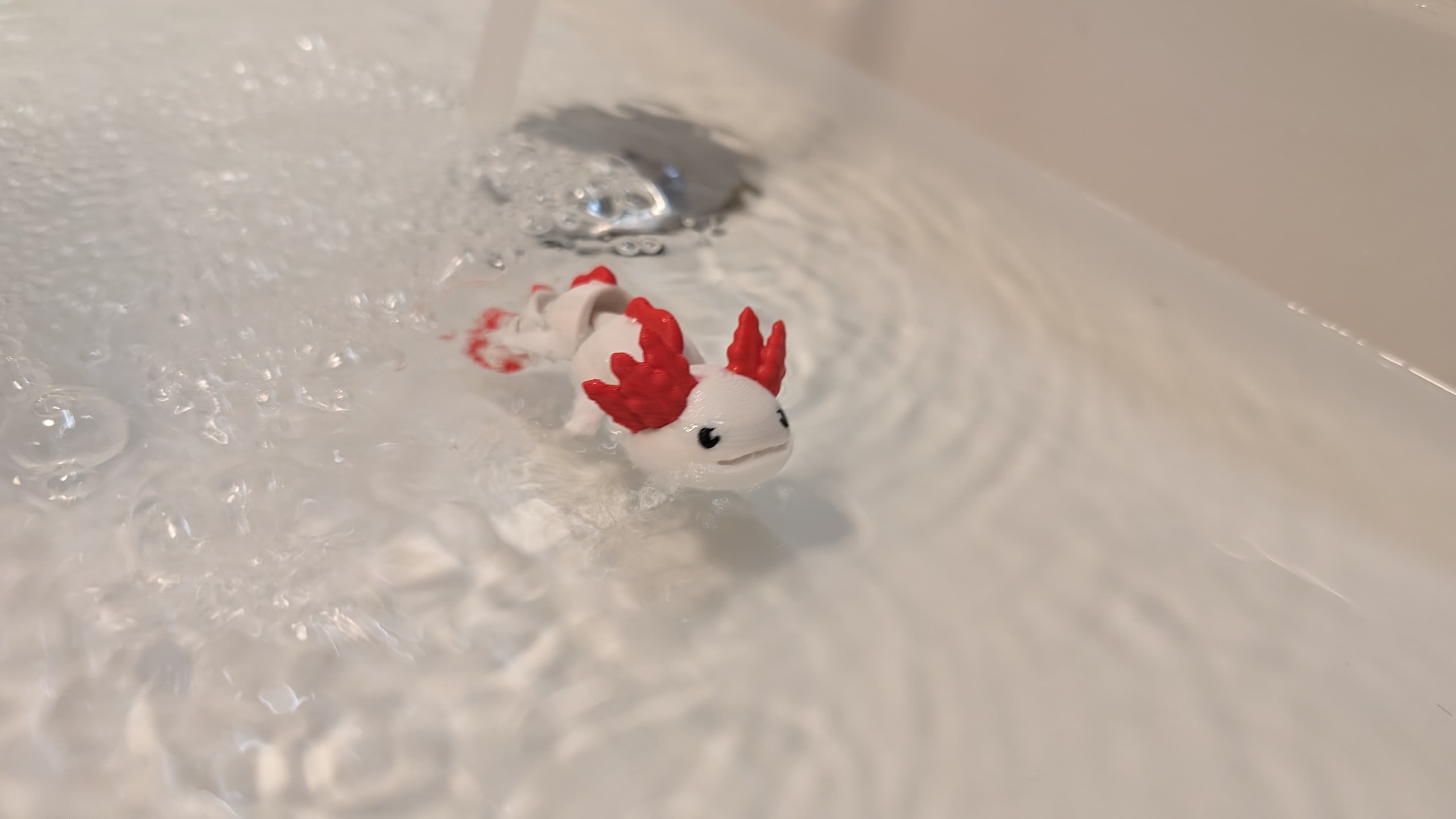 Porte-clés Axolotl Figure Articulé - Image 4