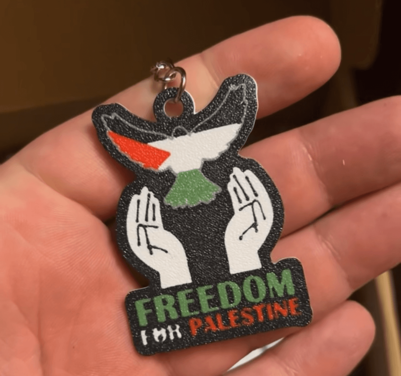 Liberté for Palestine Porte-clés & Badge
