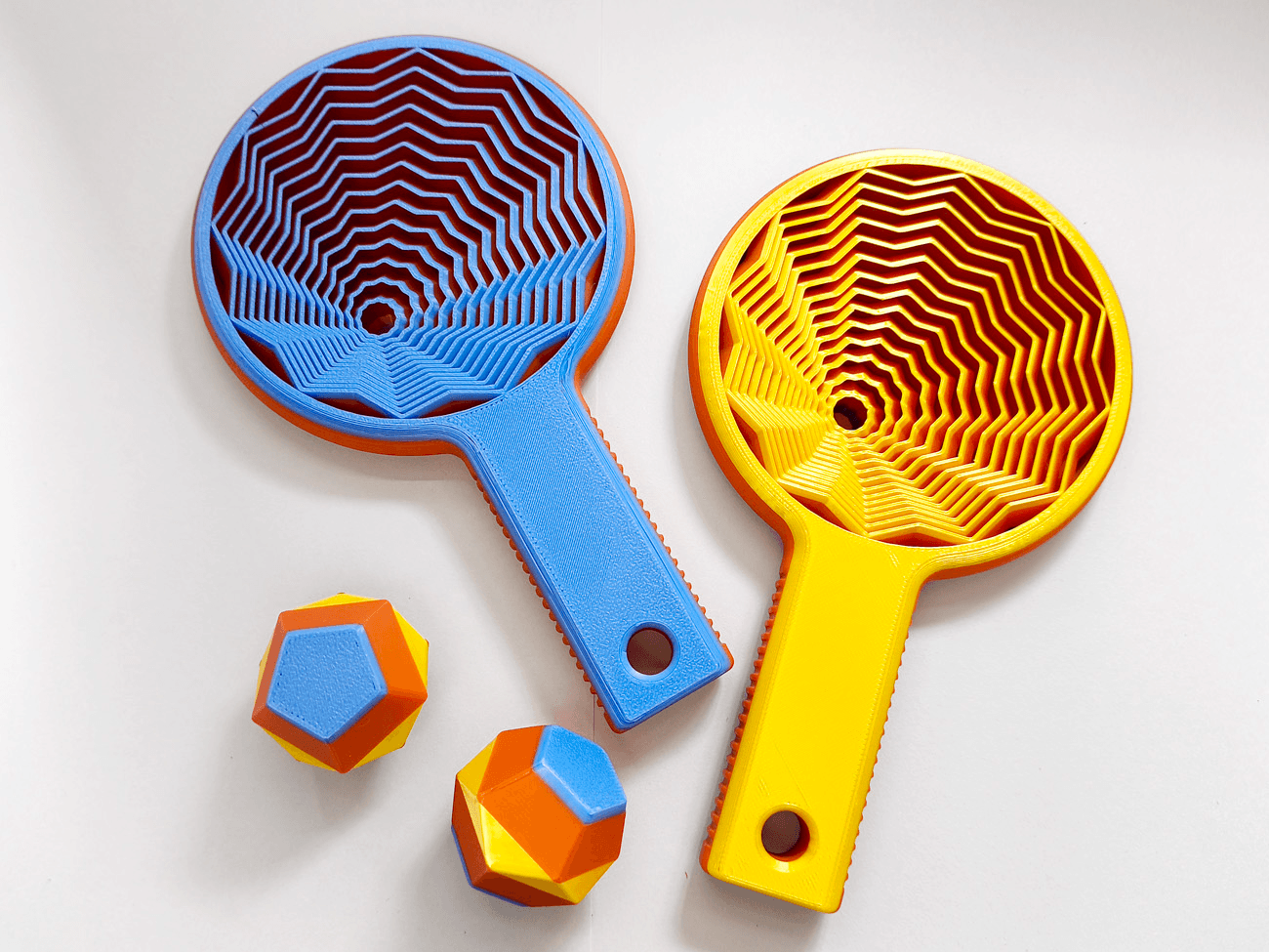 Anti-stress-relief Throwing Balle Sports Jeu Luobo Tower Racket