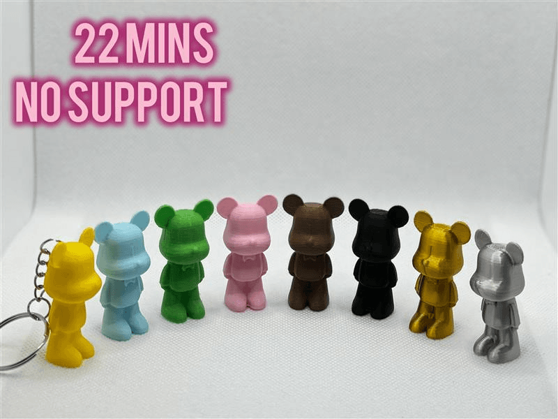 Mignon Ours Porte-clés Gram