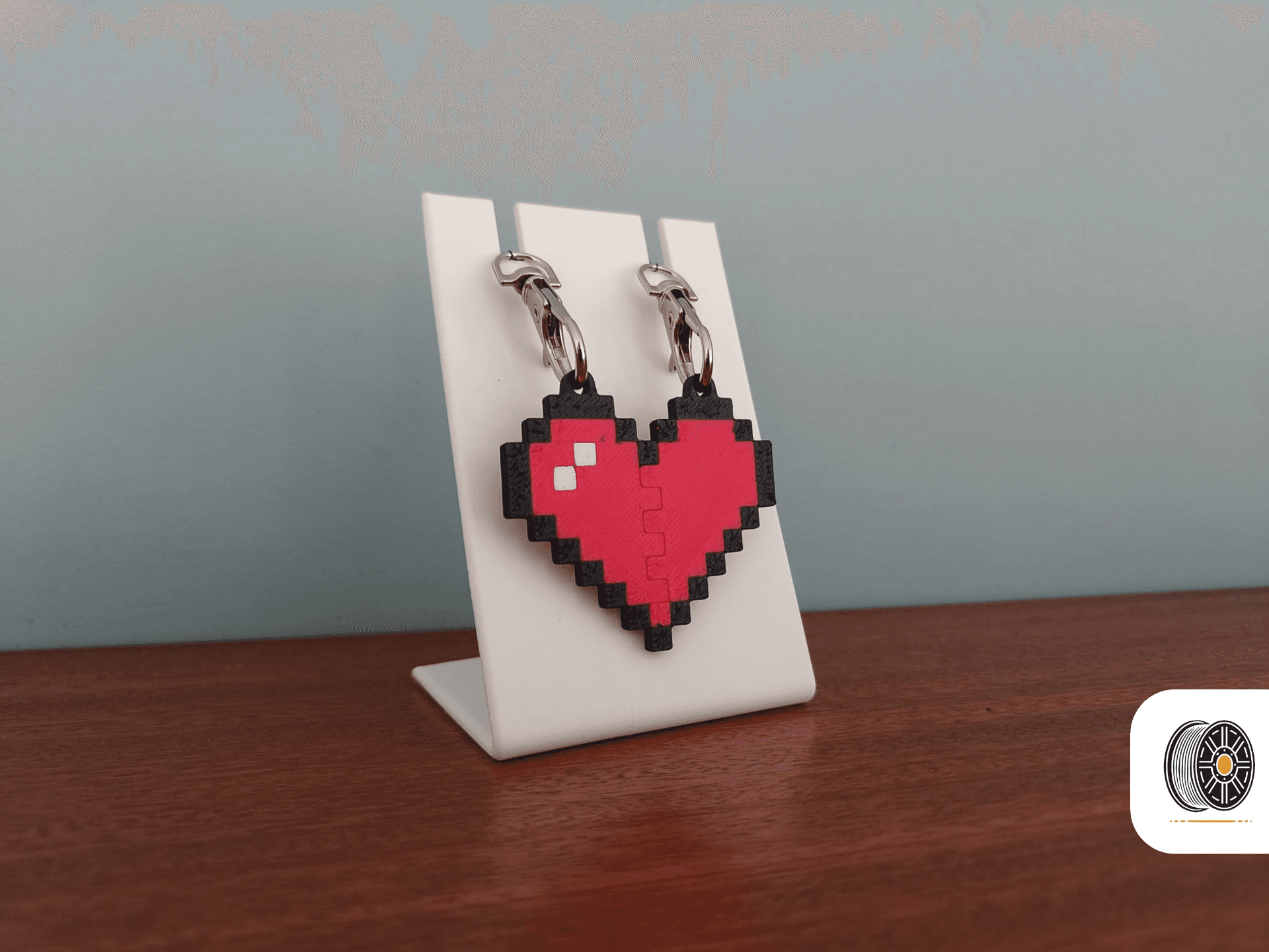 Porte-clés Cœur Minecraft - Image 5