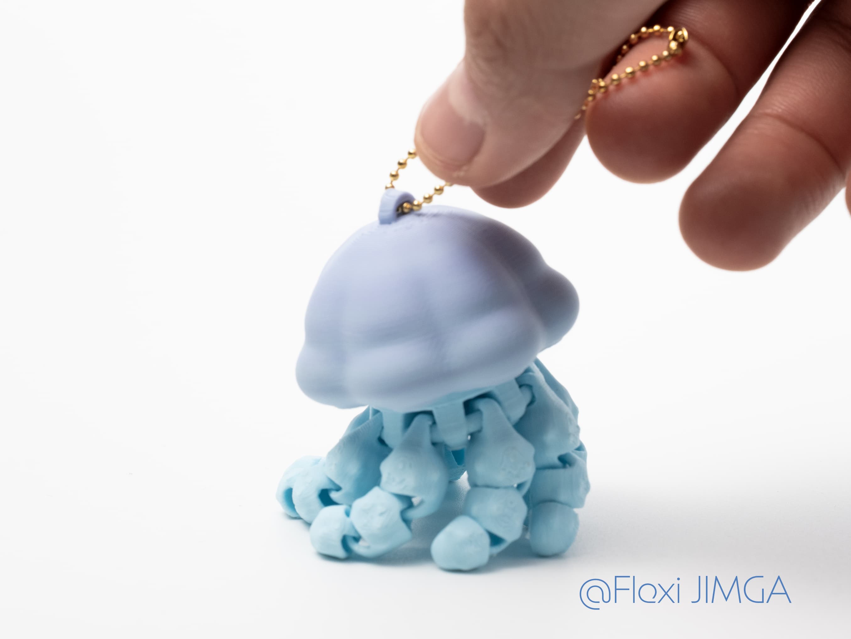 Sea Méduse Articulé Porte-clés - Image 3