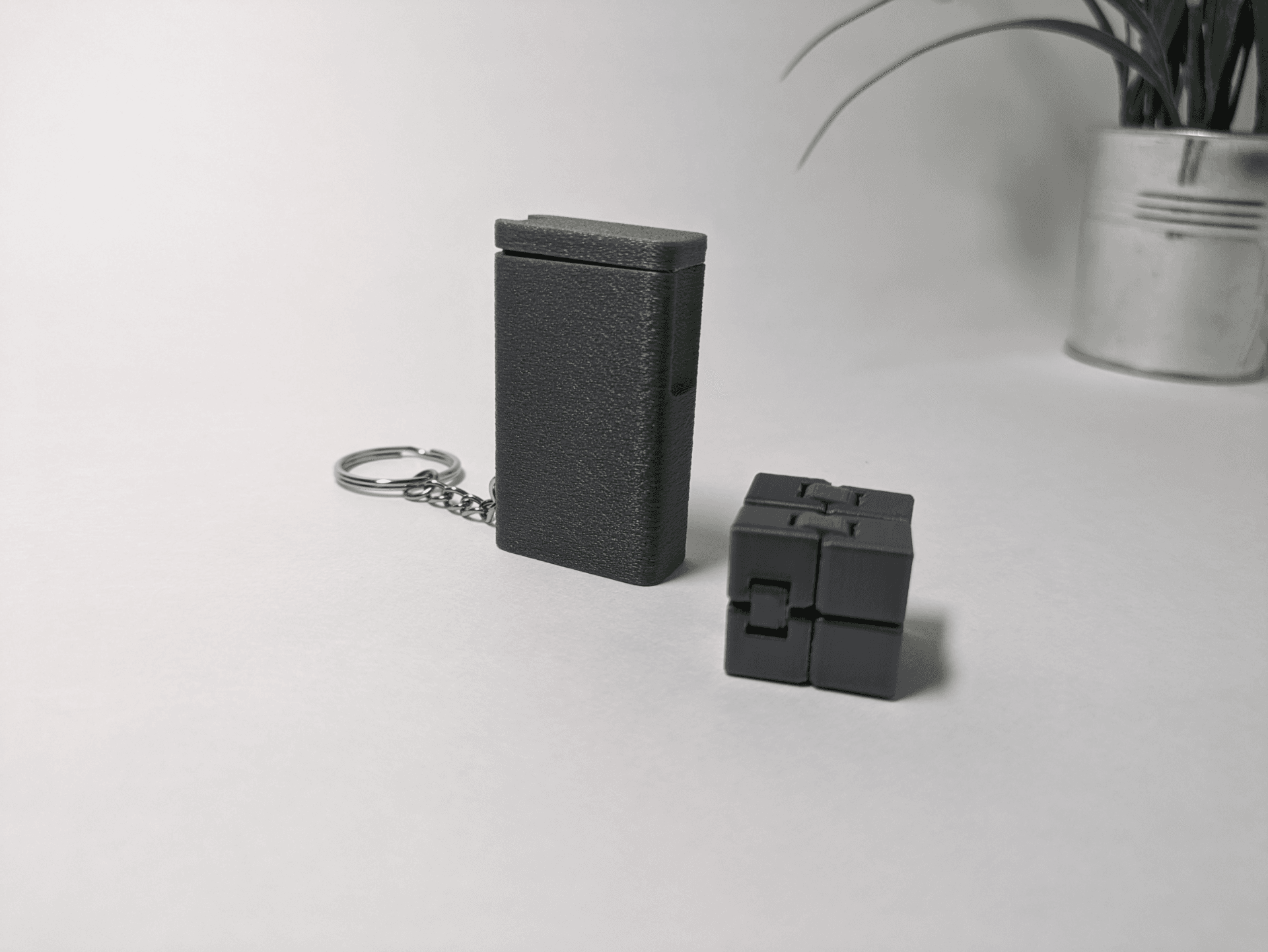 Mini Anti-Anti-stress Infini Cube With Porte-clés Case - Image 5
