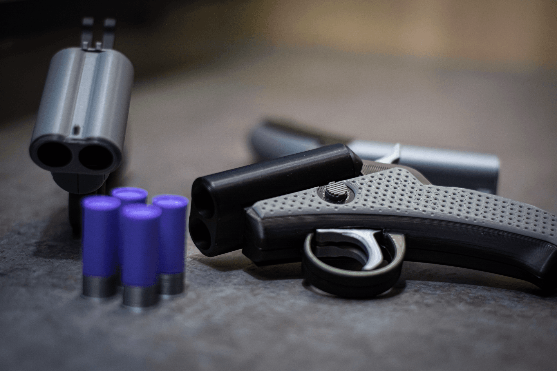 Double Barrel Pistol Shotgun - Anti-stress - Image 5